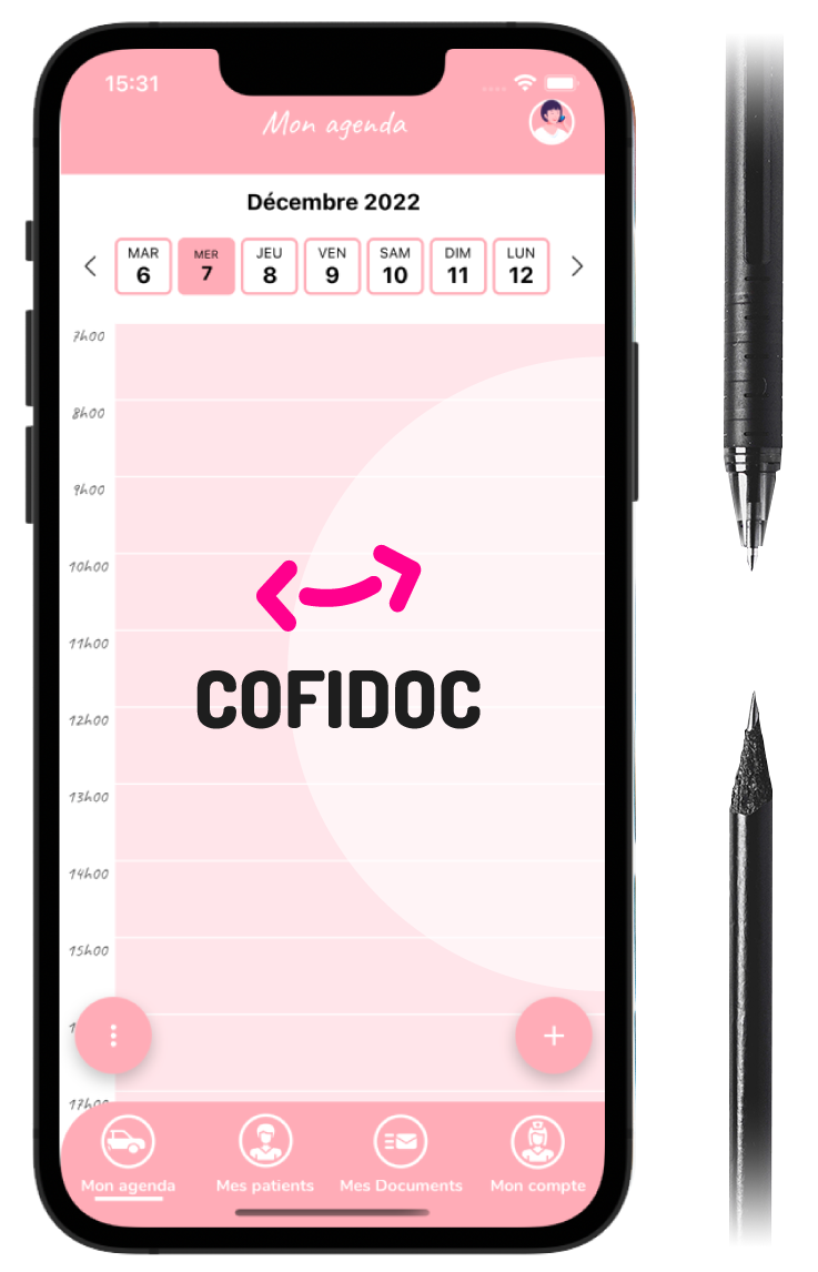 cofidoc illu mobile stylo